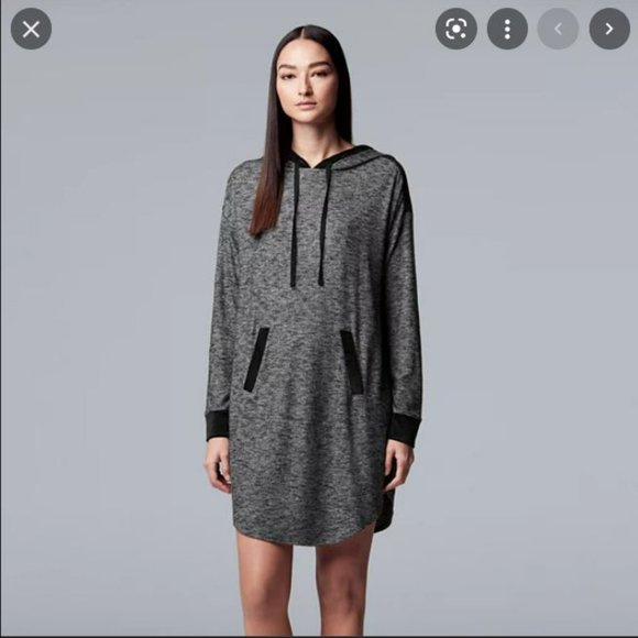 Simply Vera Vera Wang Other - Simply Vera Vera Wang Hooded Sleepshirt